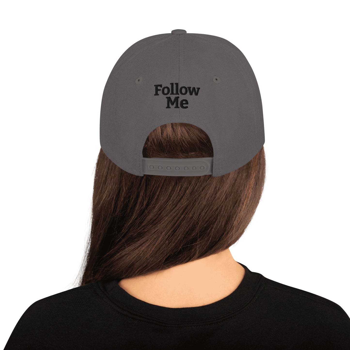 God Said "Follow Me" Snapback Hat