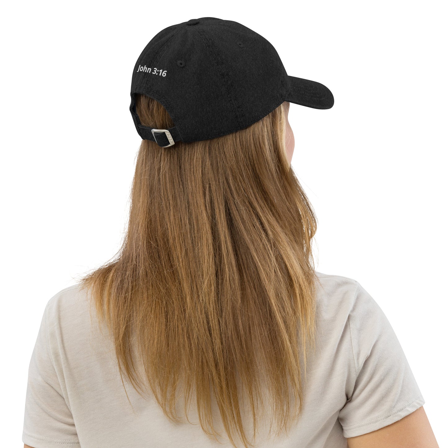 "God Said" Denim Hat