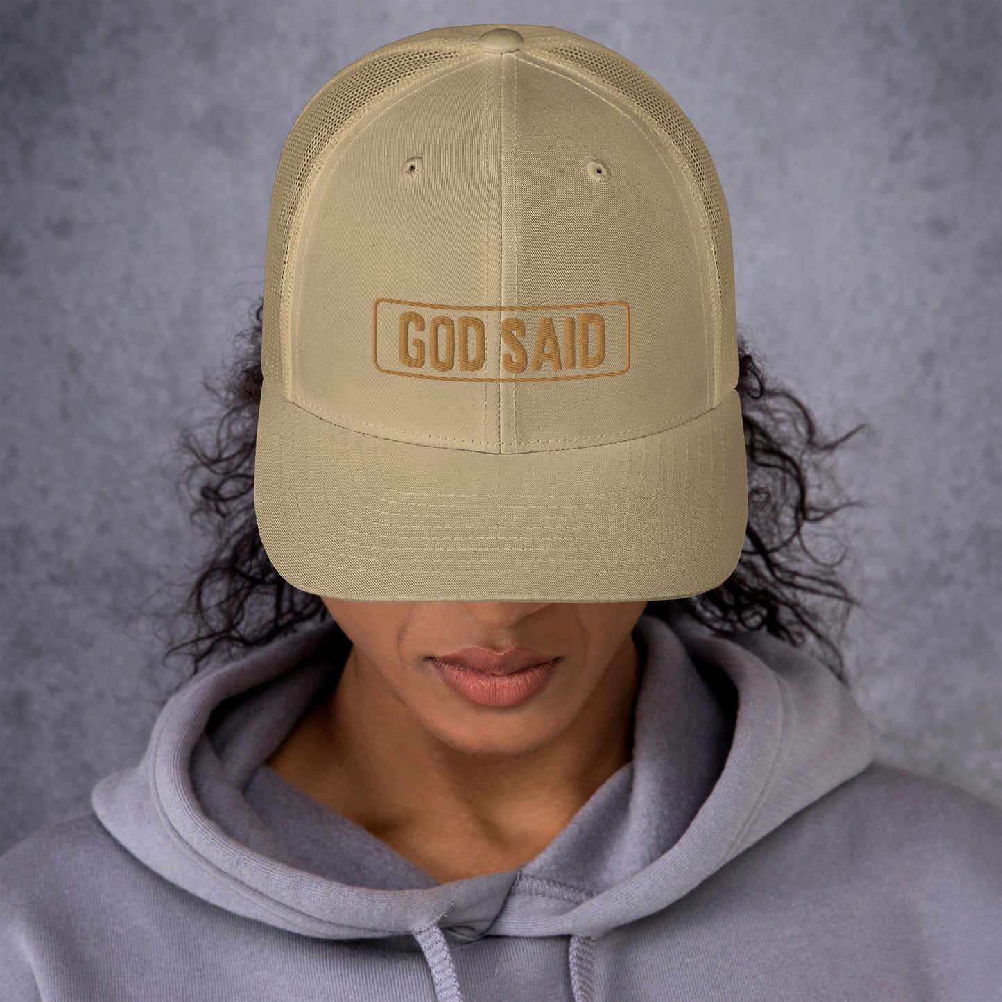 "God Said" Trucker Cap