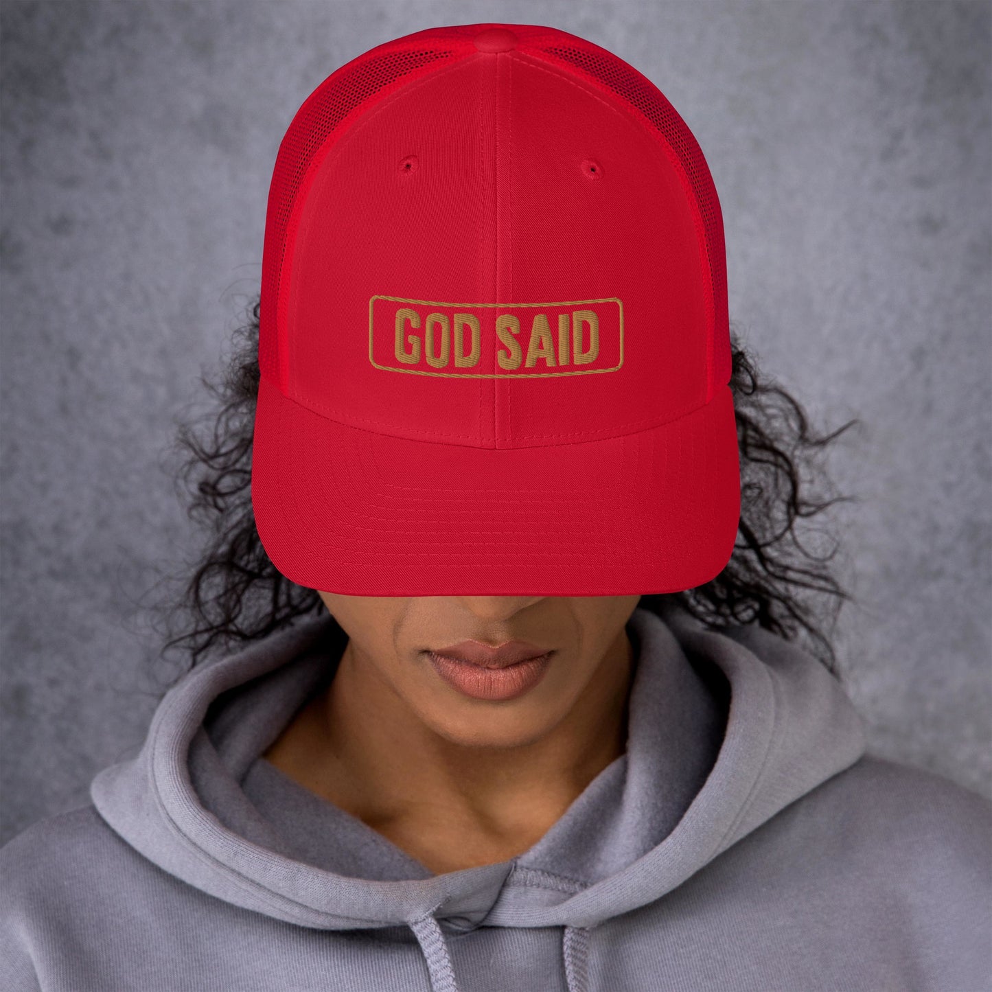 "God Said" Trucker Cap