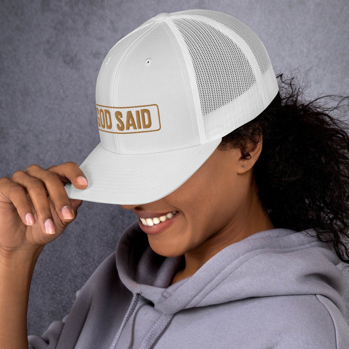 "God Said" Trucker Cap