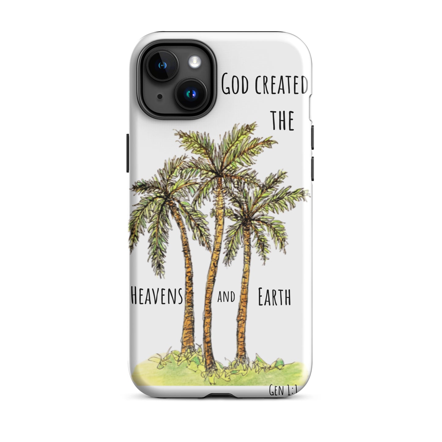 God Said "In the Beginning" Phone case