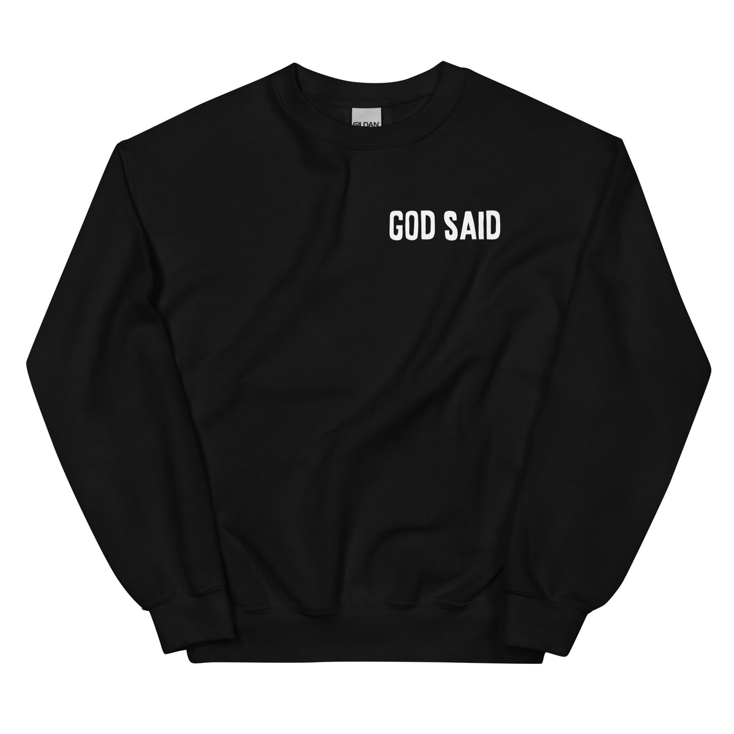 God Said Lion- Black Unisex Sweatshirt