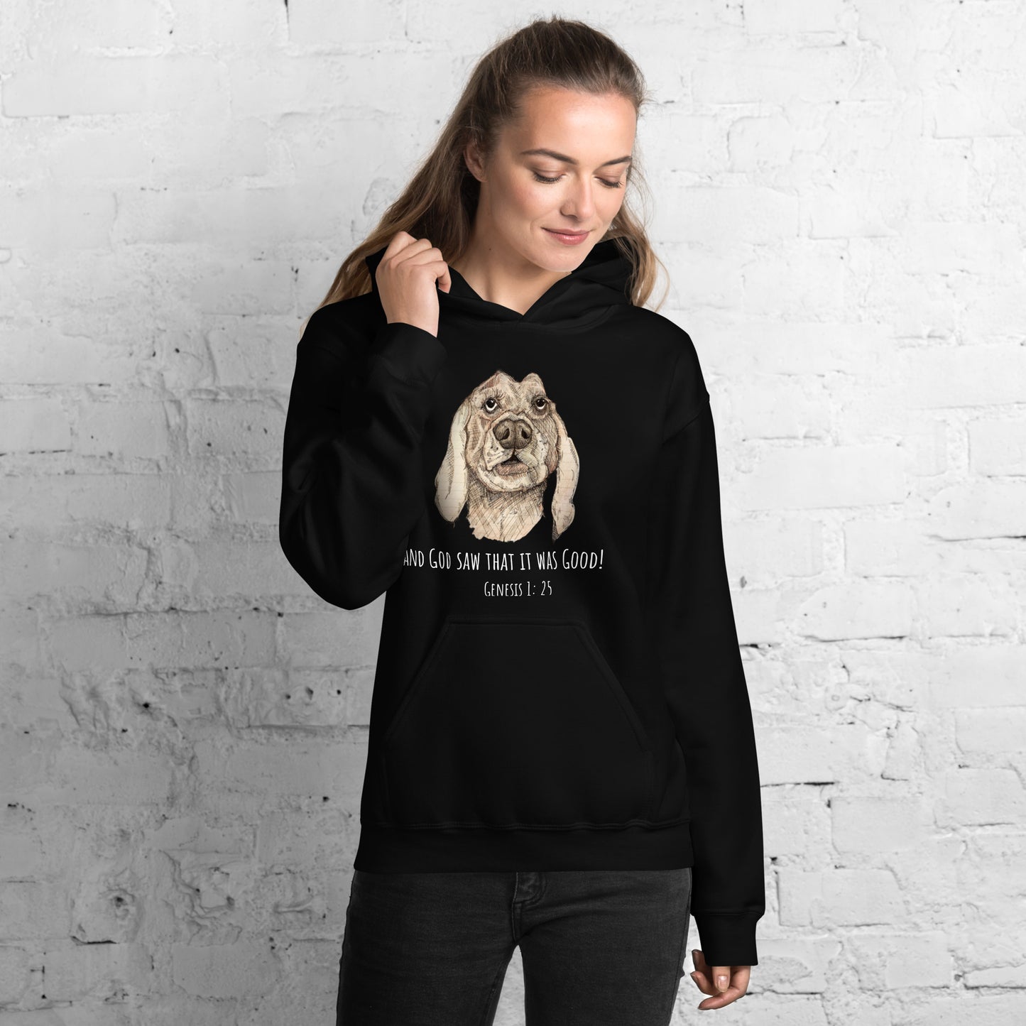 God Said "Hound Dog" Unisex sweatshirt