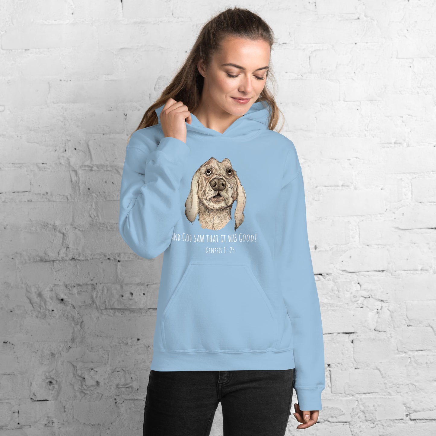 God Said "Hound Dog" Unisex sweatshirt
