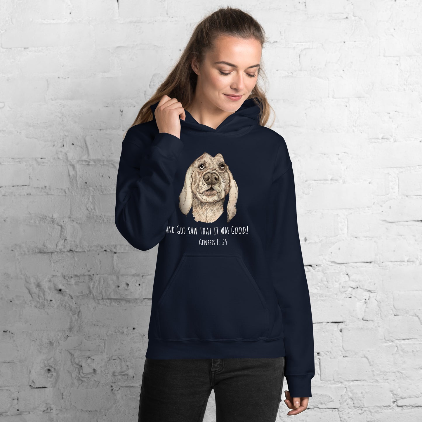 God Said "Hound Dog" Unisex sweatshirt