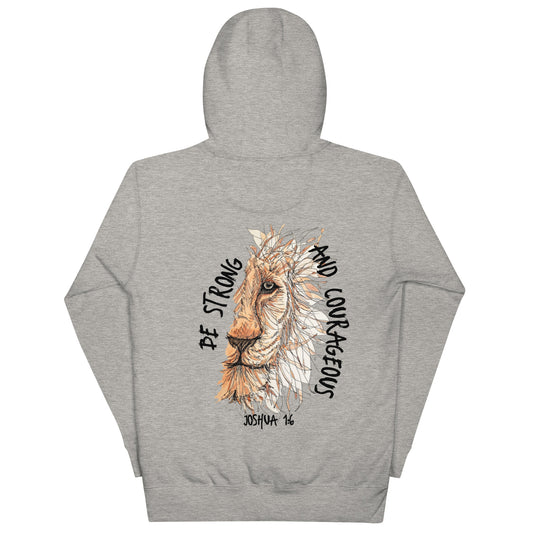 God Said" Be Strong and Courageous" Unisex Hoodie