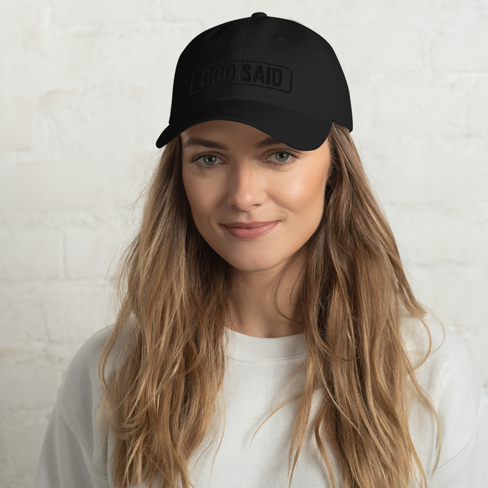 God Said "You are Loved" Dad hat