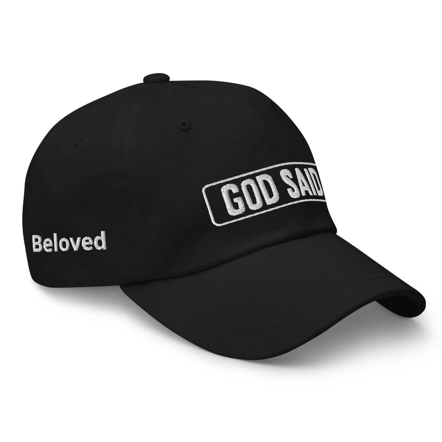 God Said "Beloved" Dad hat