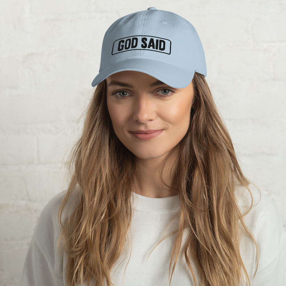God Said "You are Loved" Dad hat