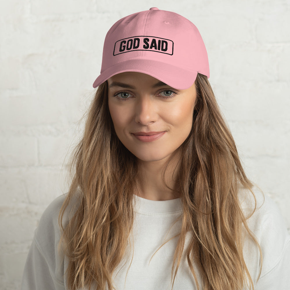 God Said "You are Loved" Dad hat