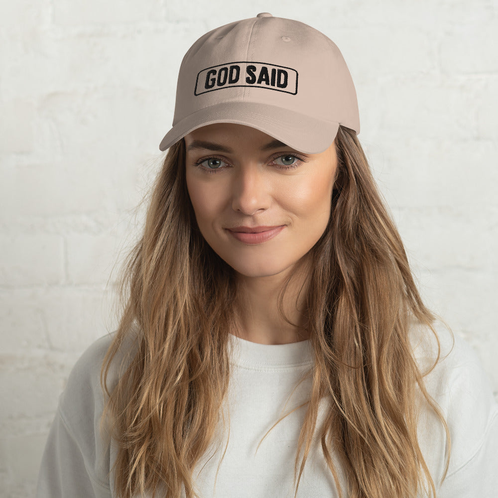 God Said "You are Loved" Dad hat