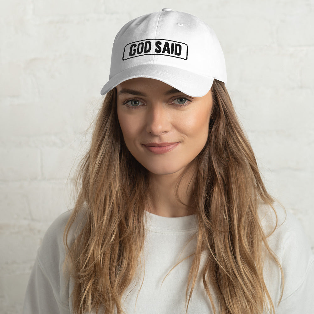 God Said "You are Loved" Dad hat