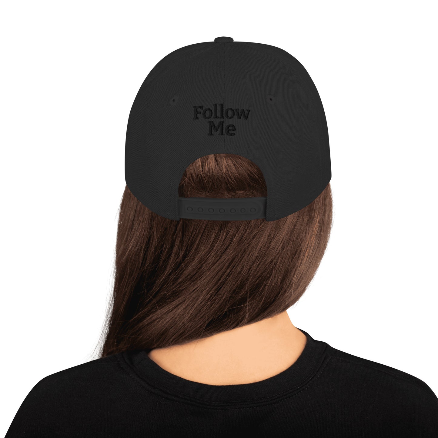 God Said "Follow Me" Snapback Hat
