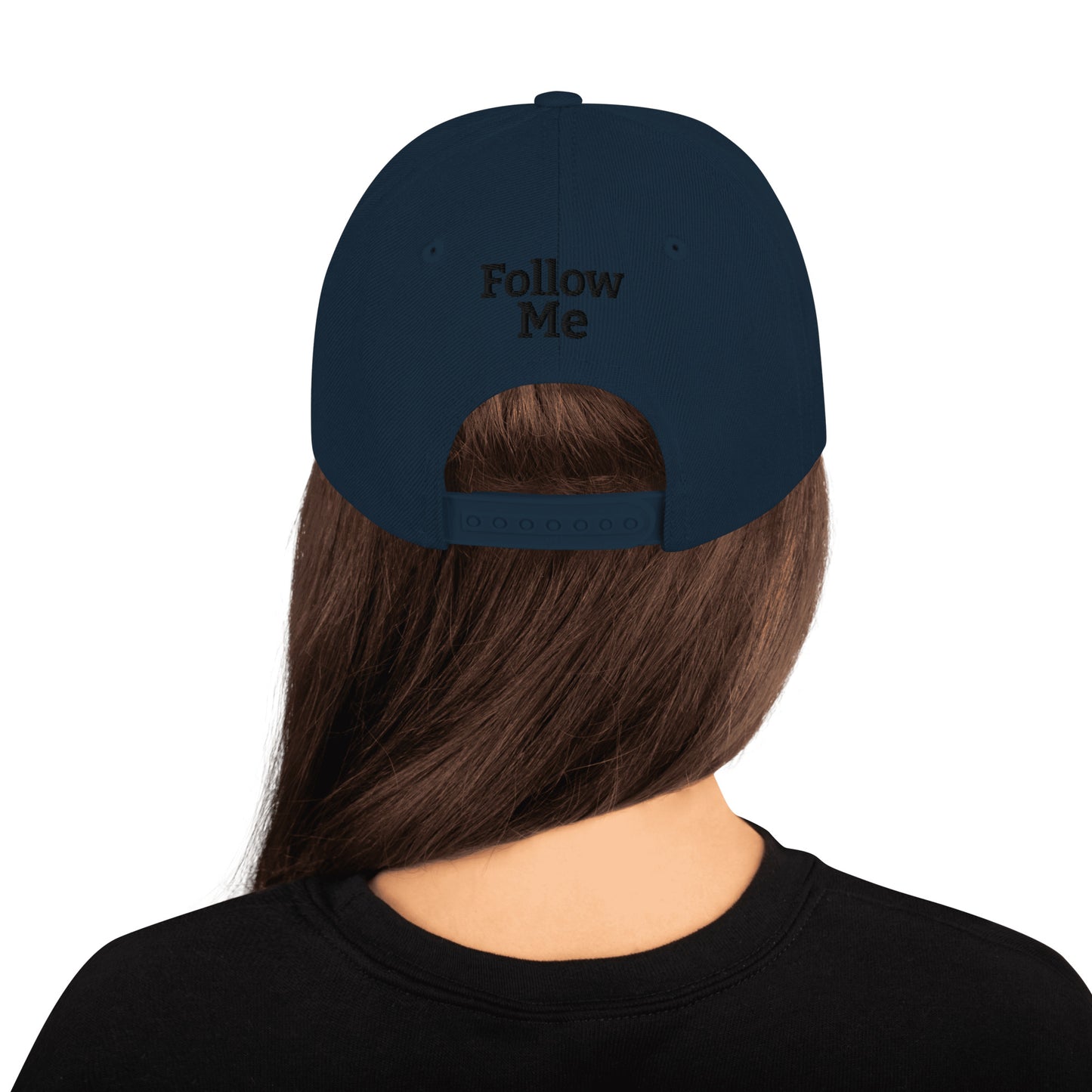 God Said "Follow Me" Snapback Hat