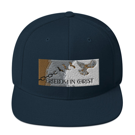 God Said "Freedom in Christ" Snapback Hat