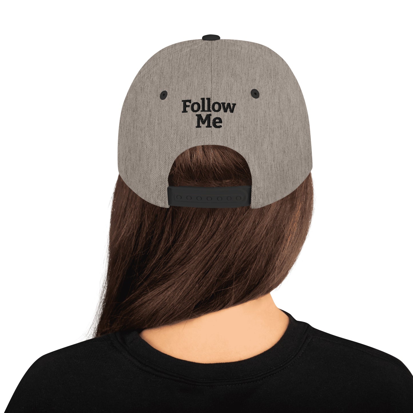 God Said "Follow Me" Snapback Hat