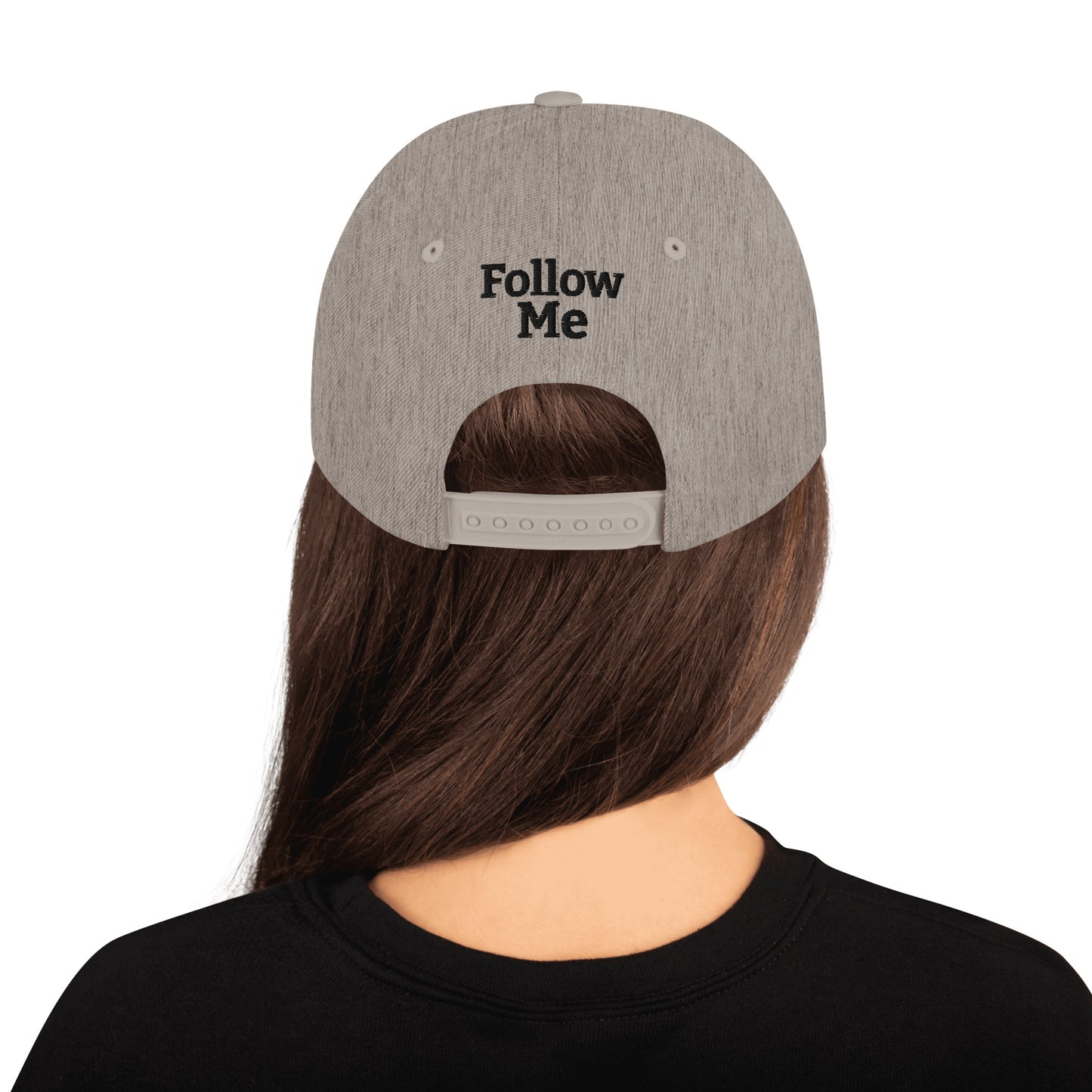 God Said "Follow Me" Snapback Hat
