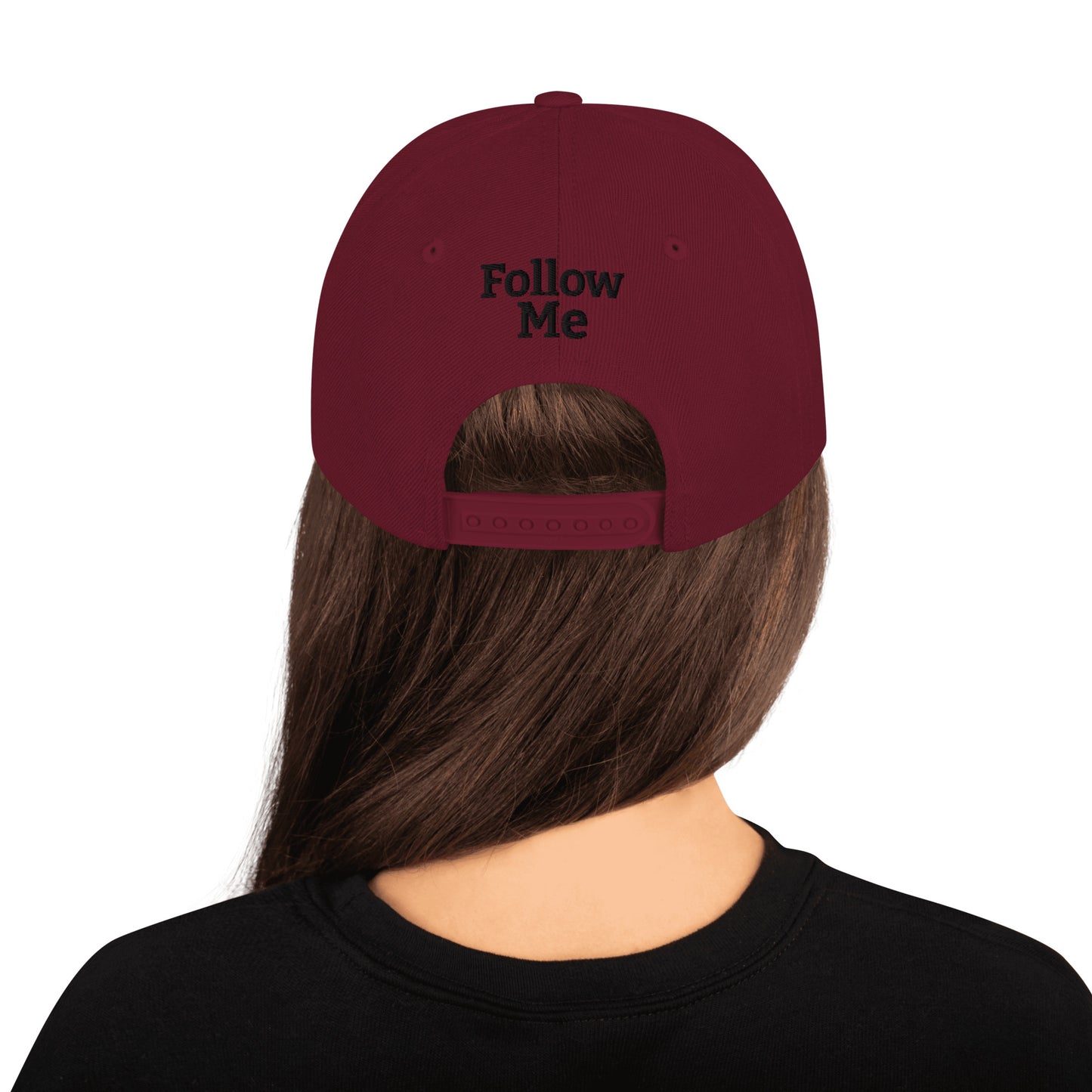 God Said "Follow Me" Snapback Hat