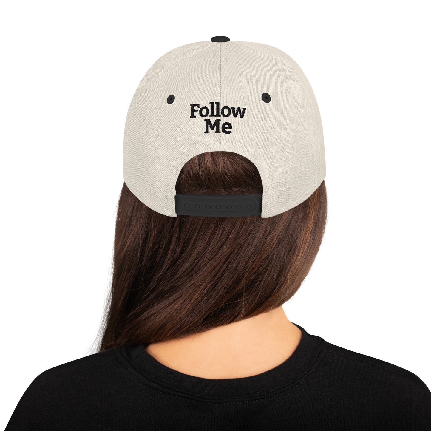 God Said "Follow Me" Snapback Hat