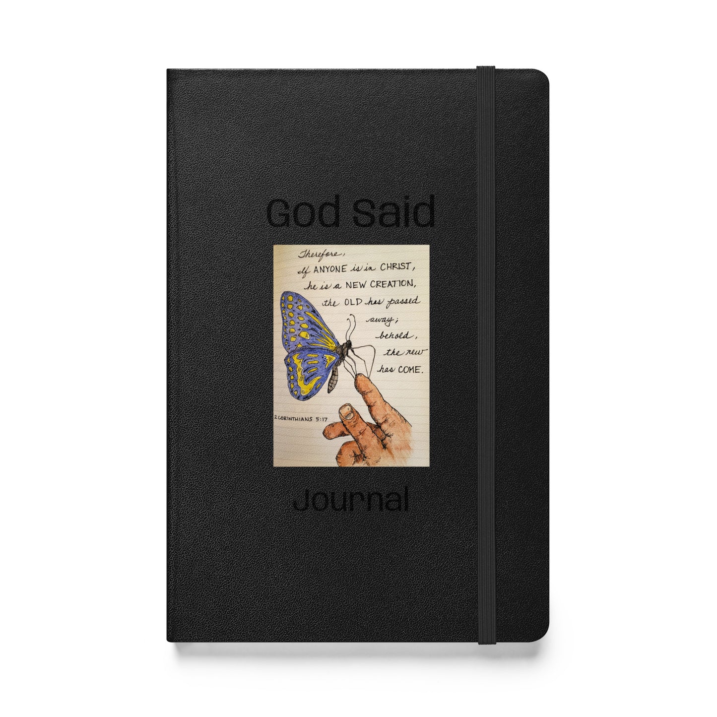 God Said "New Creation" Hardcover Bound Journal