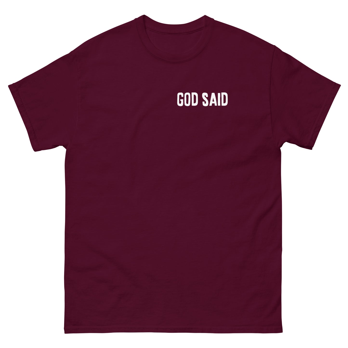 God Said "Fear no Evil"- Men's classic tee