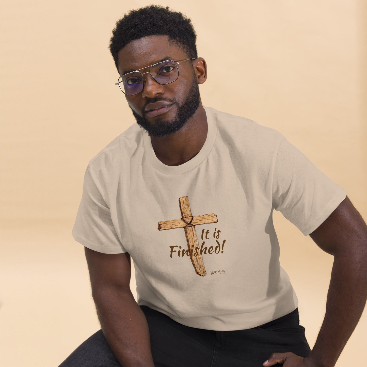 God Said - "It is Finished" Men's classic tee