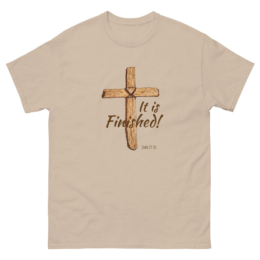 God Said - "It is Finished" Men's classic tee