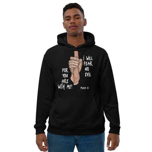 God Said "Fear No Evil" Premium eco hoodie