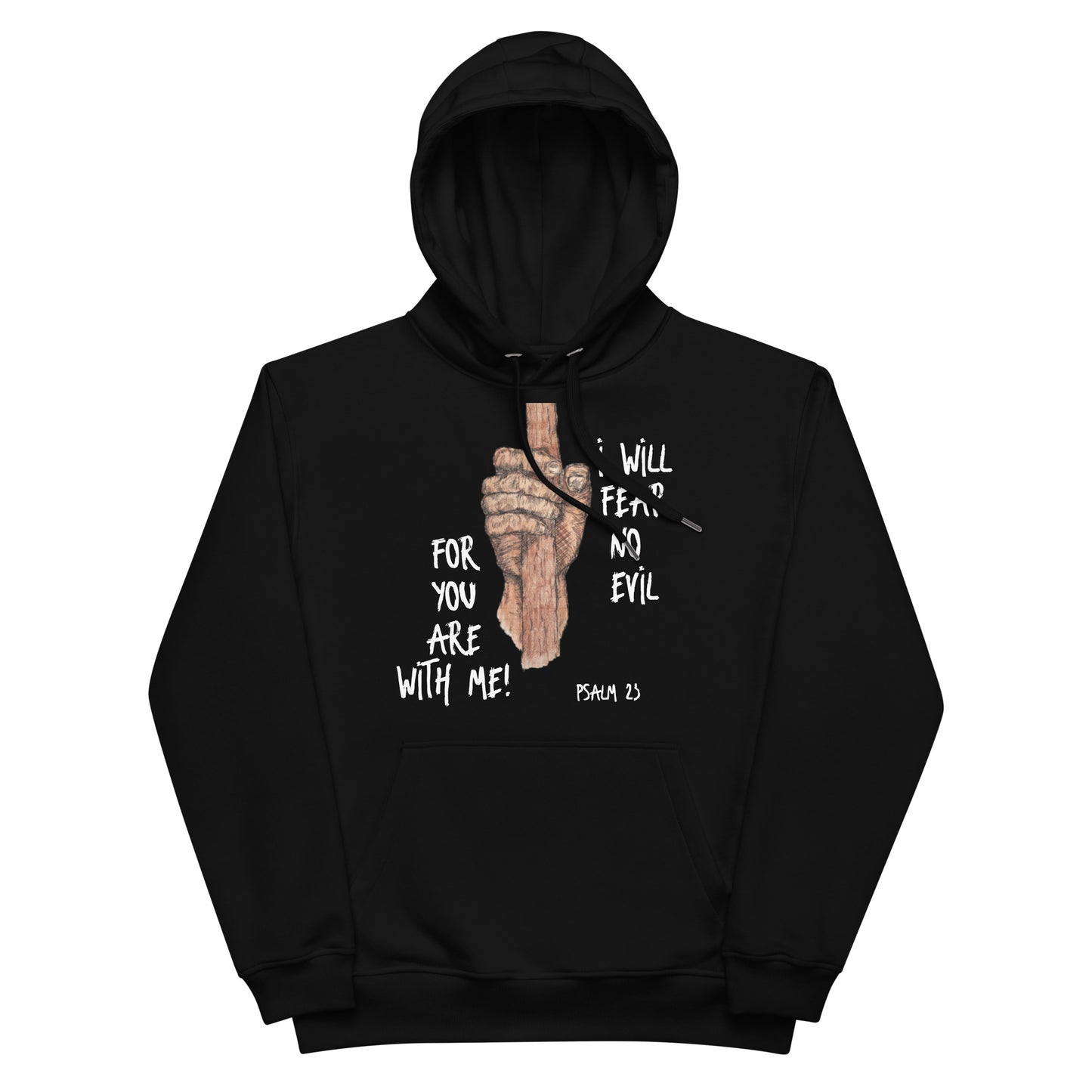 God Said "Fear No Evil" Premium eco hoodie
