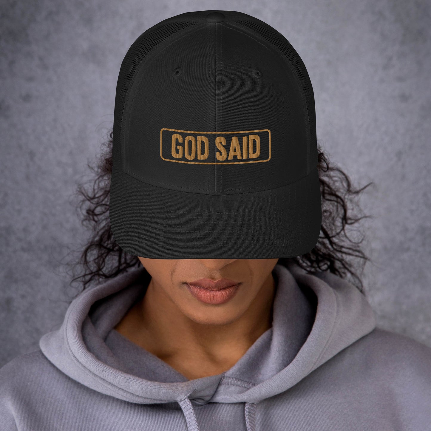 "God Said" Trucker Cap