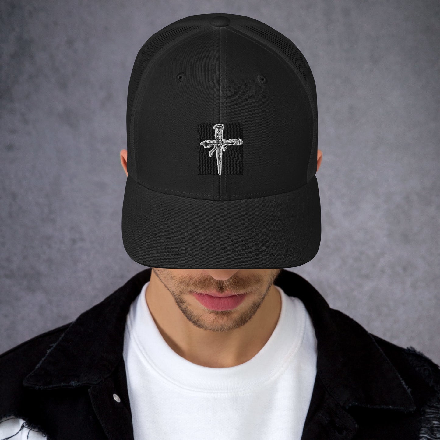 God Said "the Cross" Trucker Cap