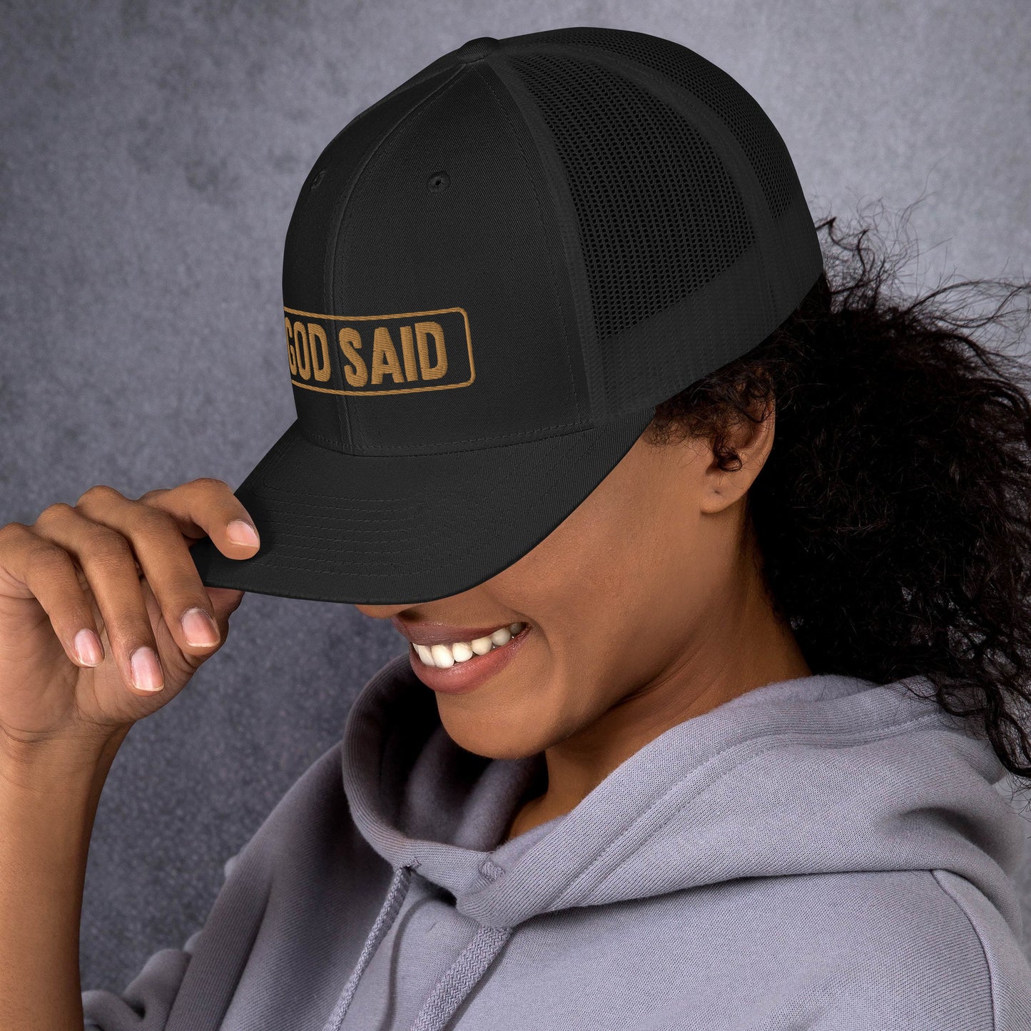 "God Said" Trucker Cap