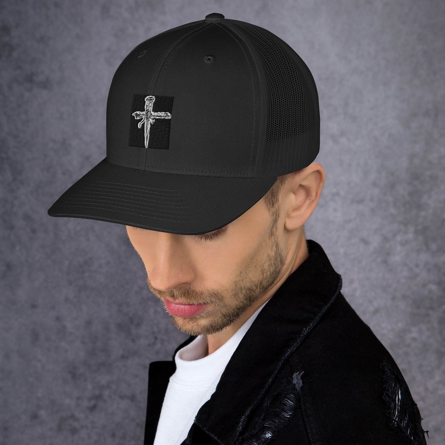 God Said "the Cross" Trucker Cap