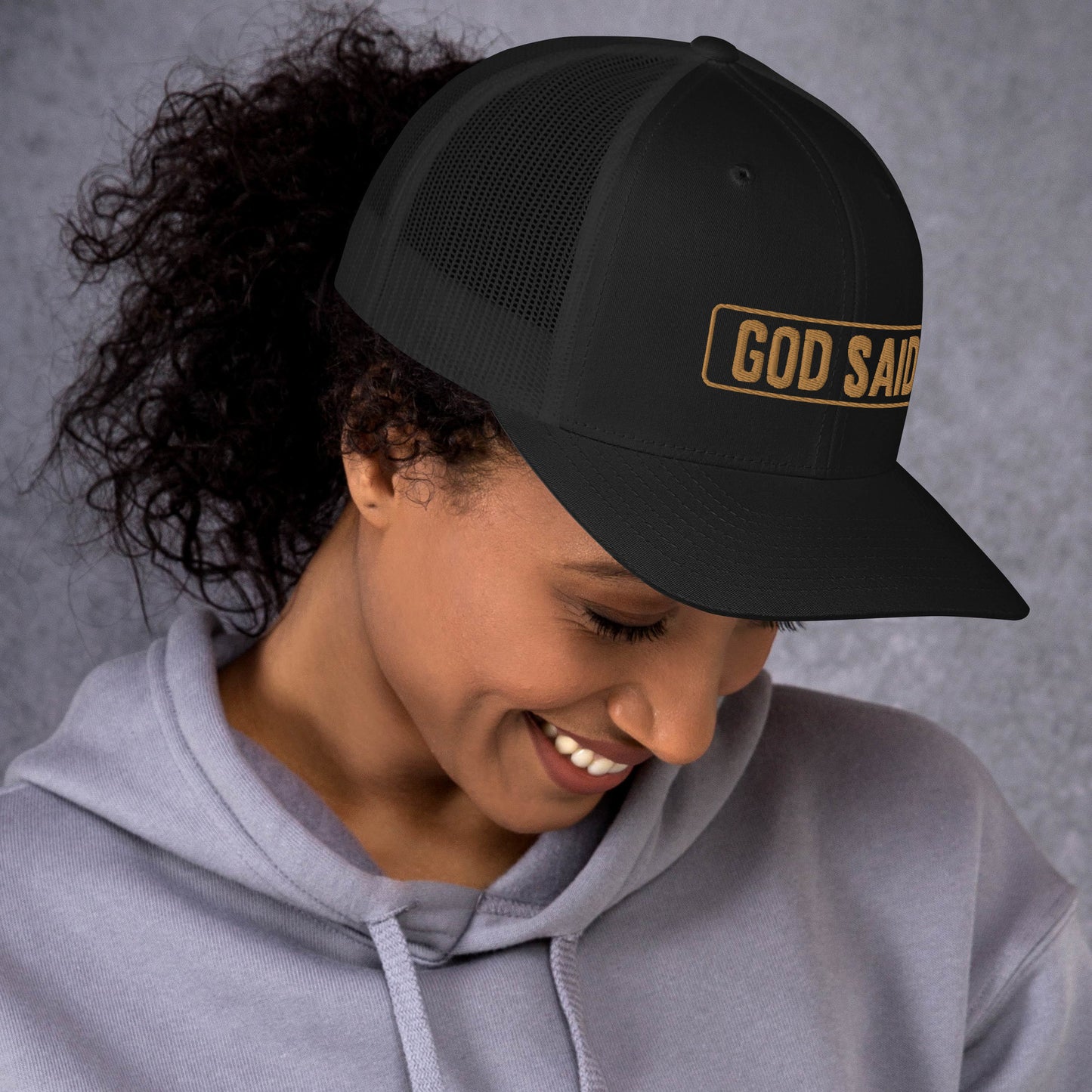 "God Said" Trucker Cap