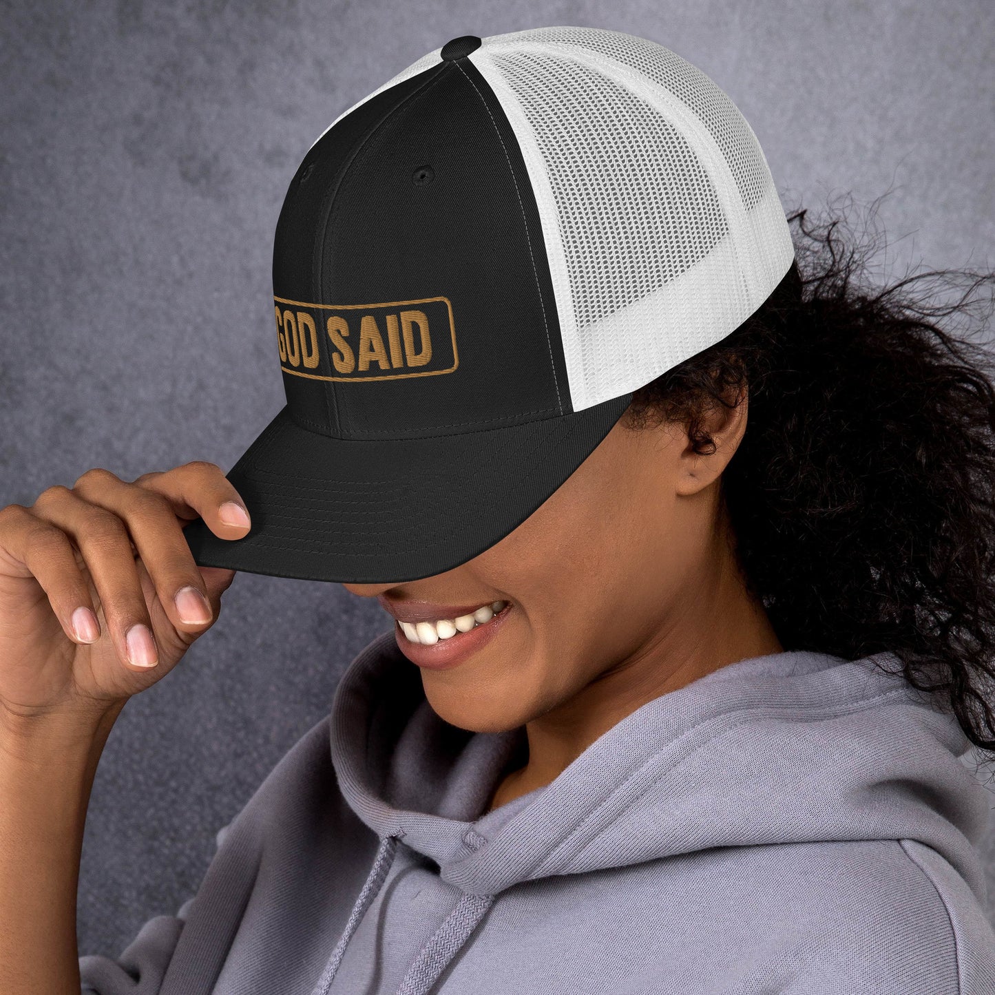 "God Said" Trucker Cap