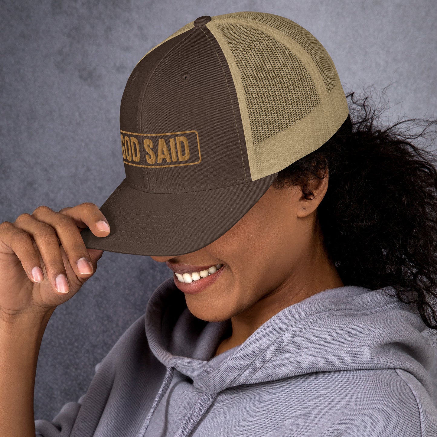 "God Said" Trucker Cap