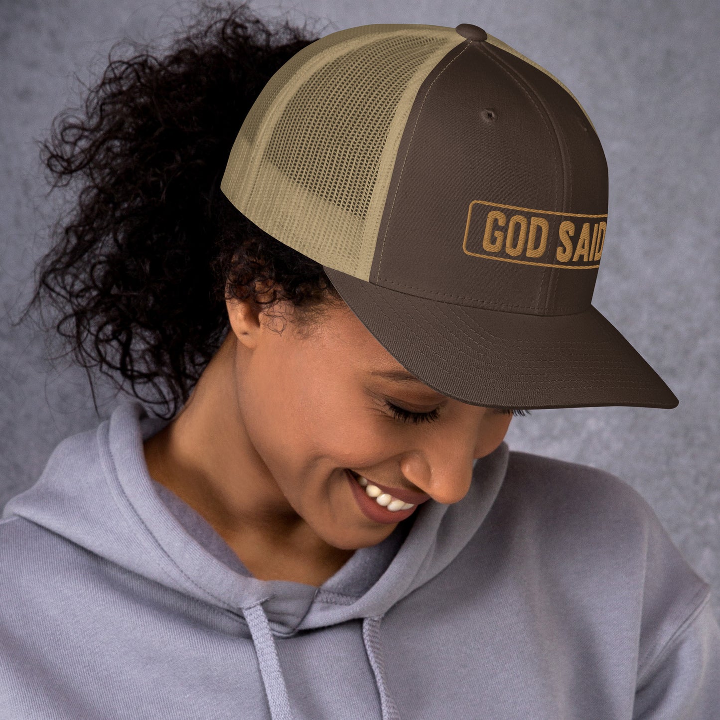 "God Said" Trucker Cap