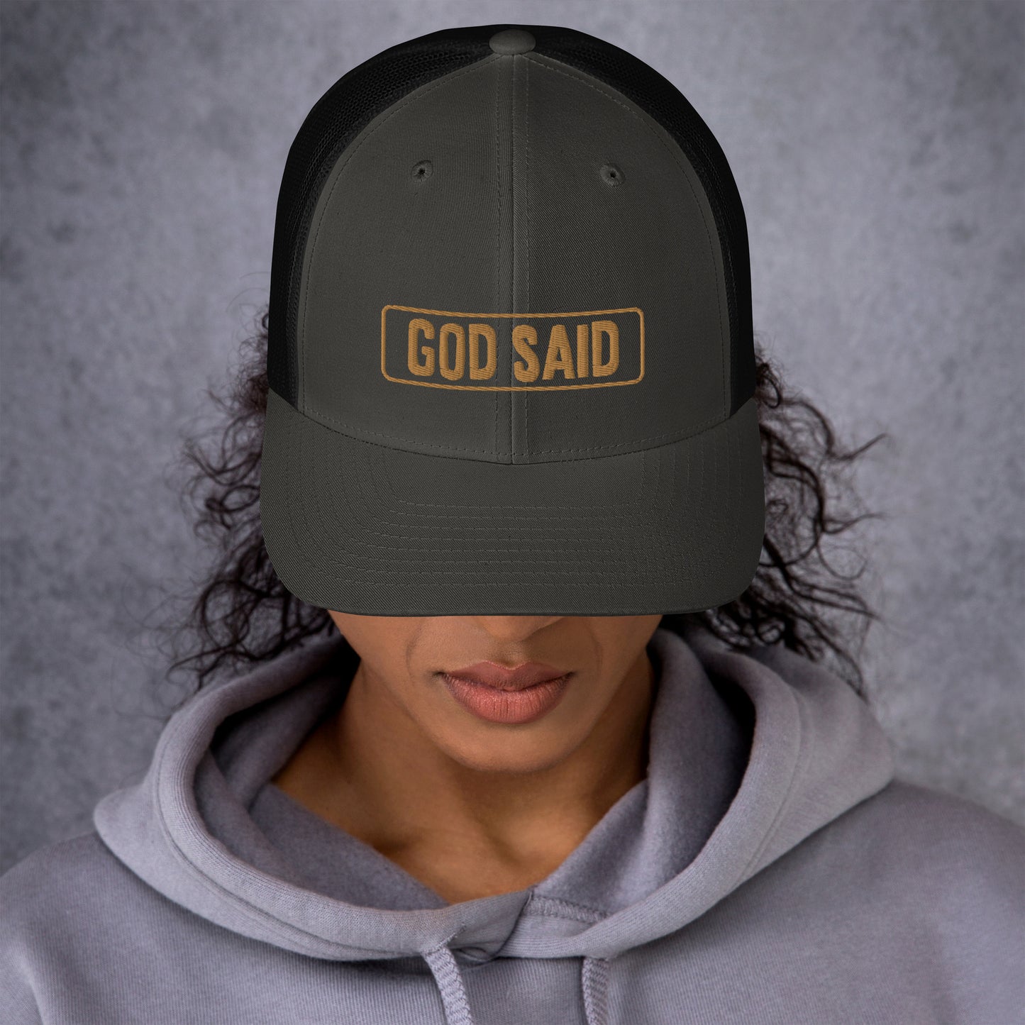 "God Said" Trucker Cap