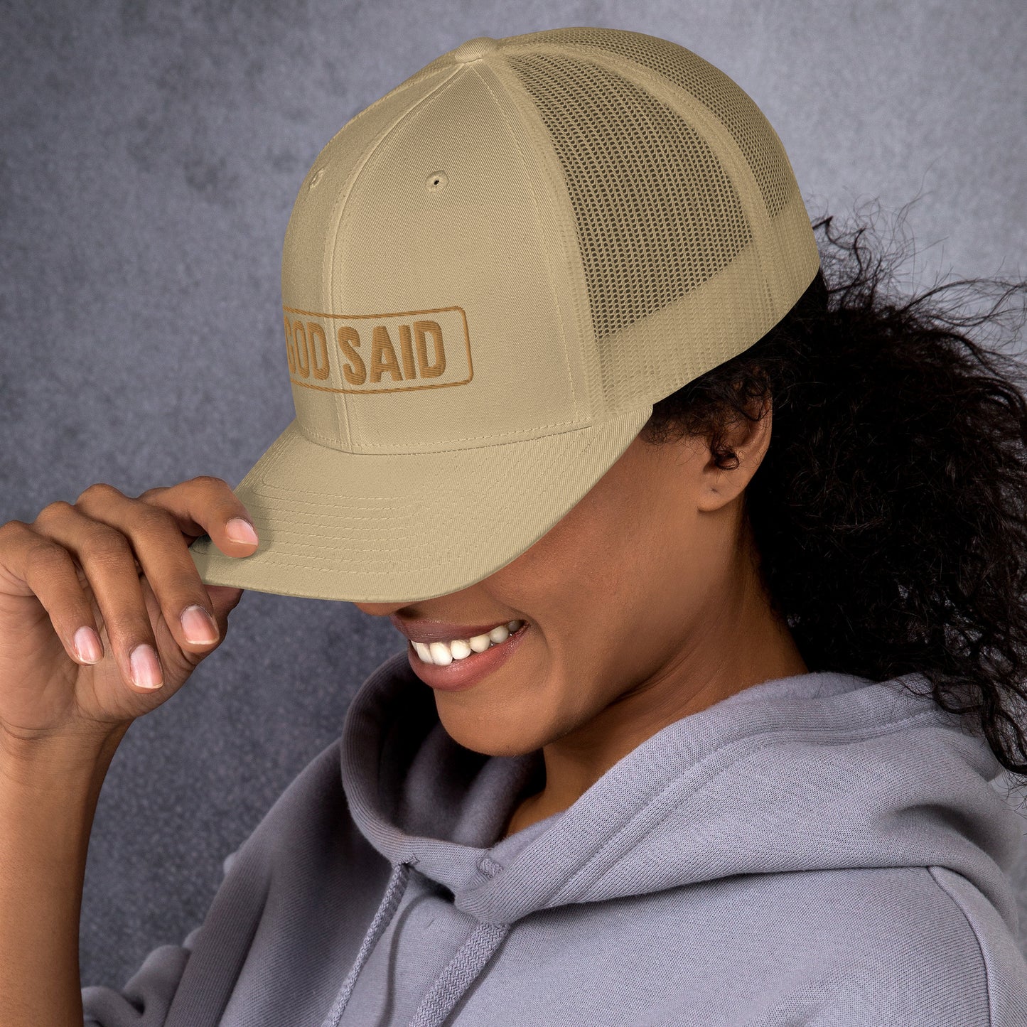 "God Said" Trucker Cap