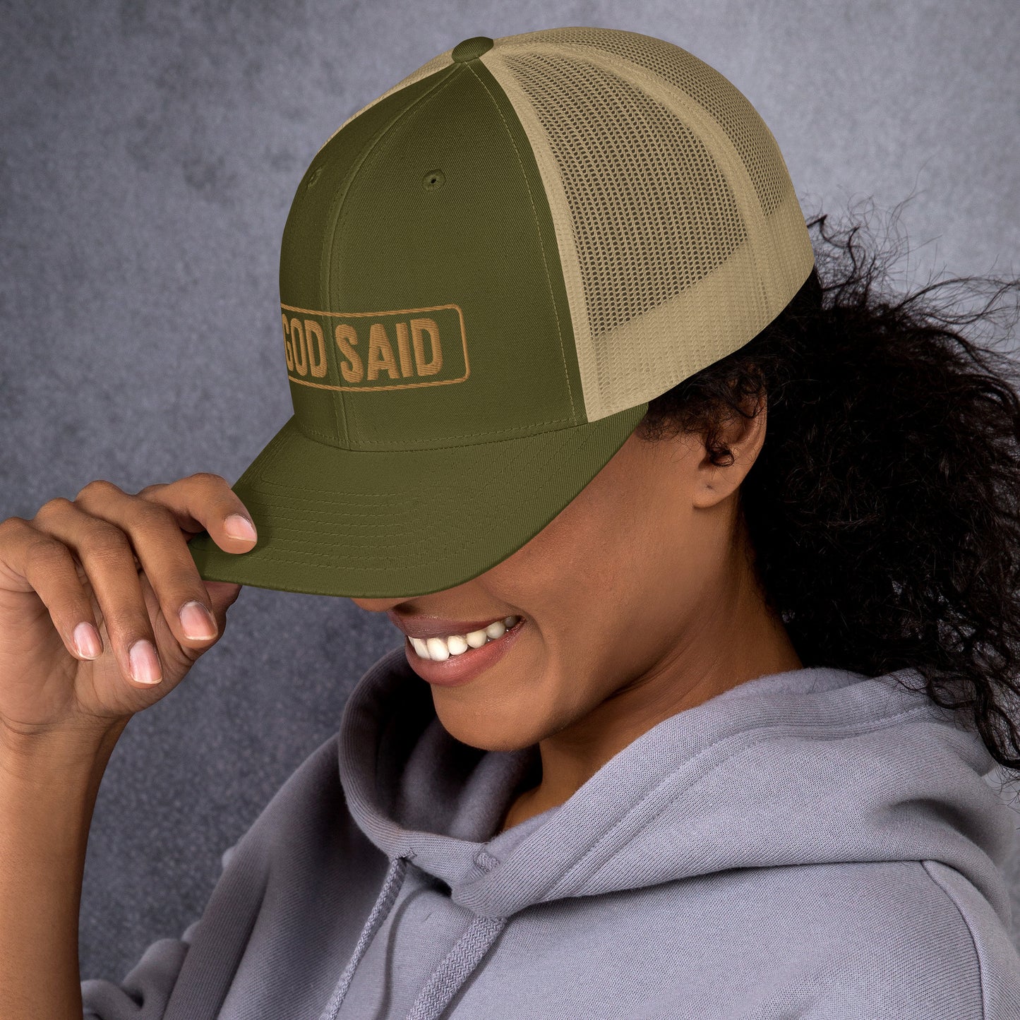"God Said" Trucker Cap