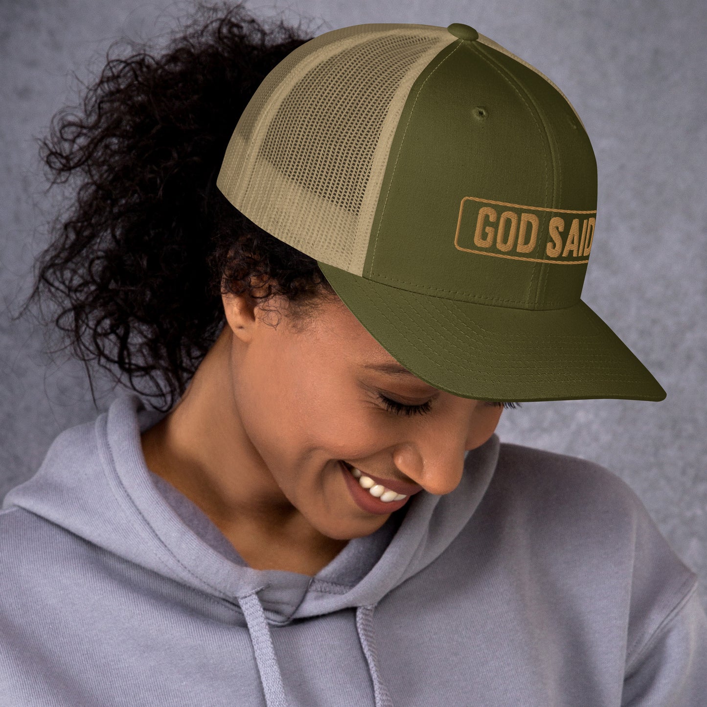 "God Said" Trucker Cap