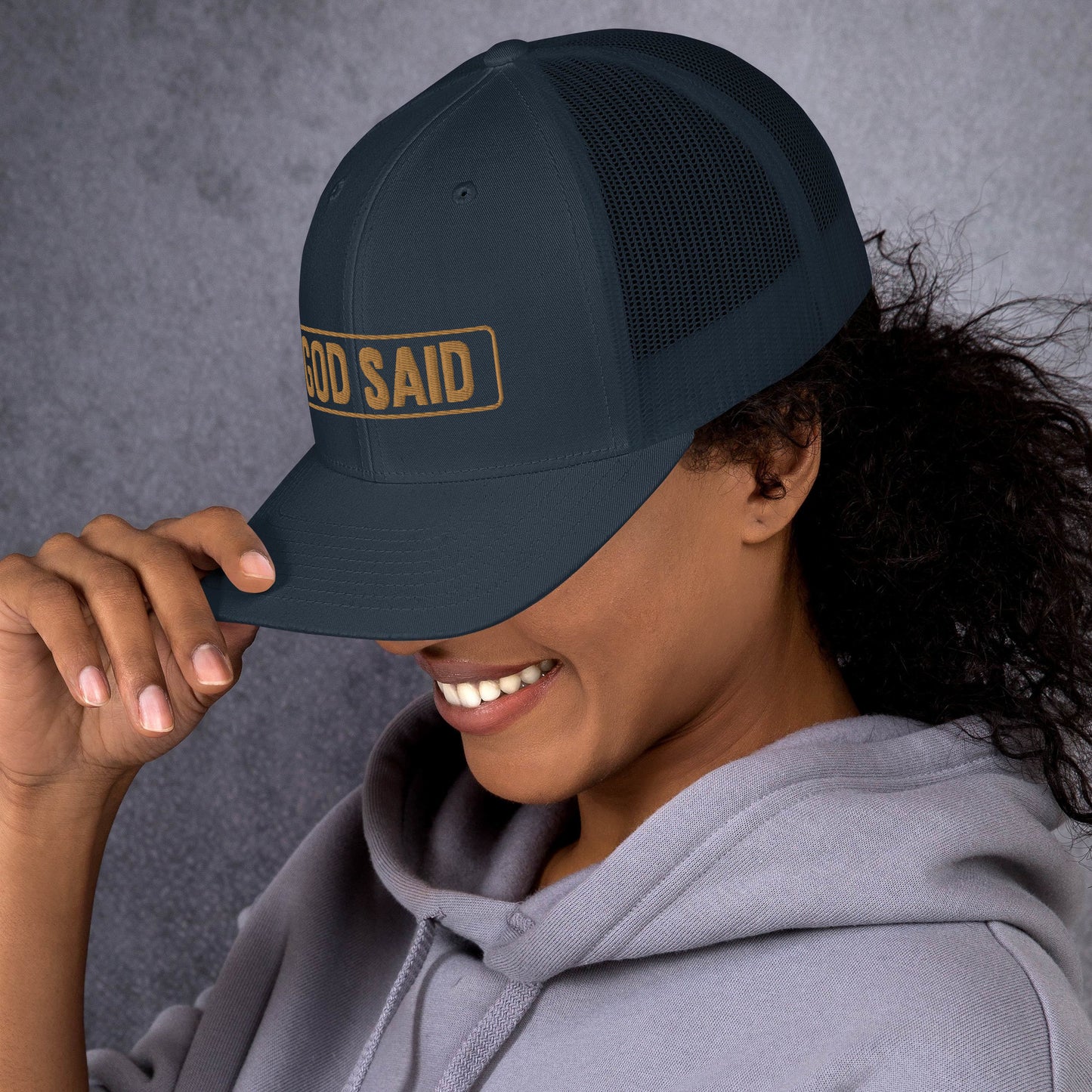 "God Said" Trucker Cap