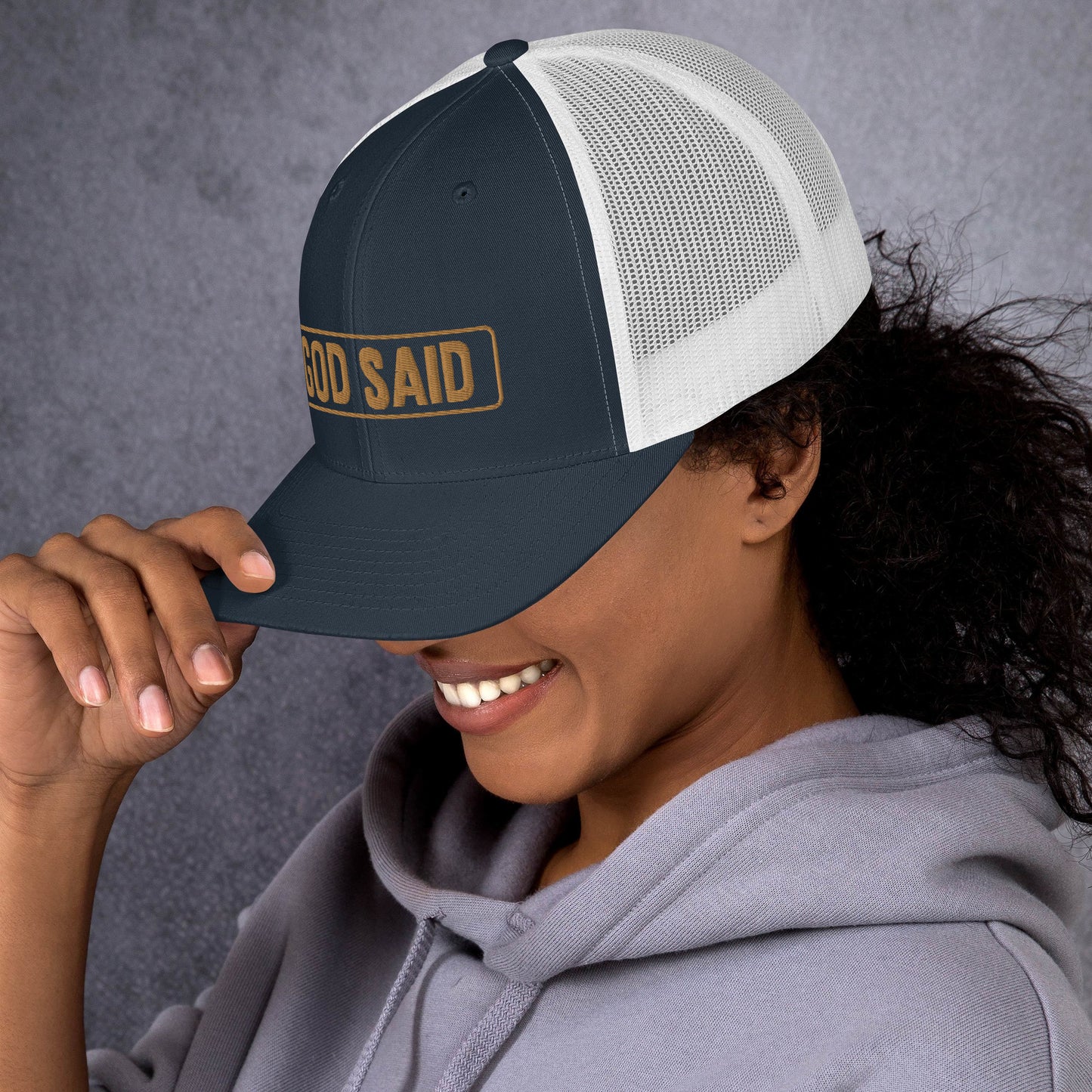 "God Said" Trucker Cap