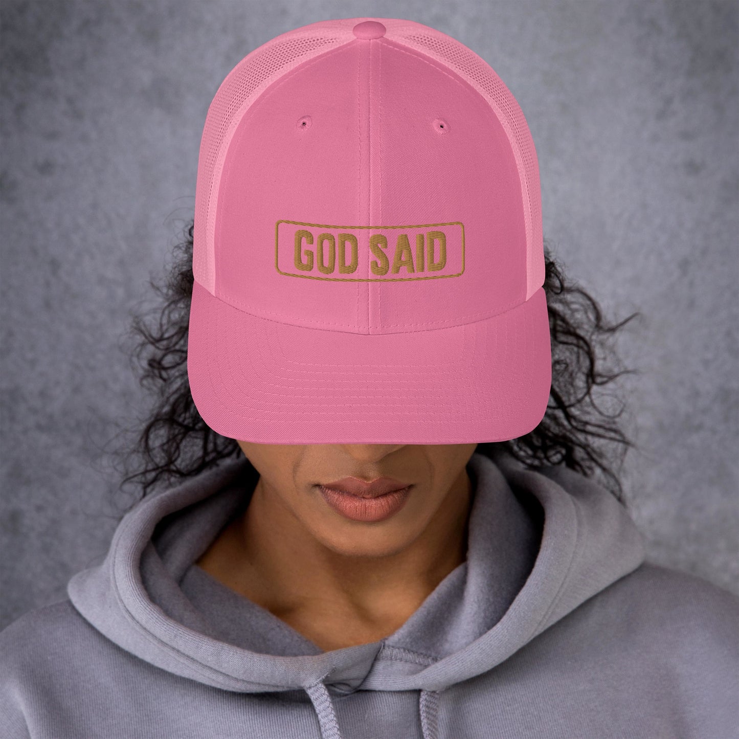"God Said" Trucker Cap