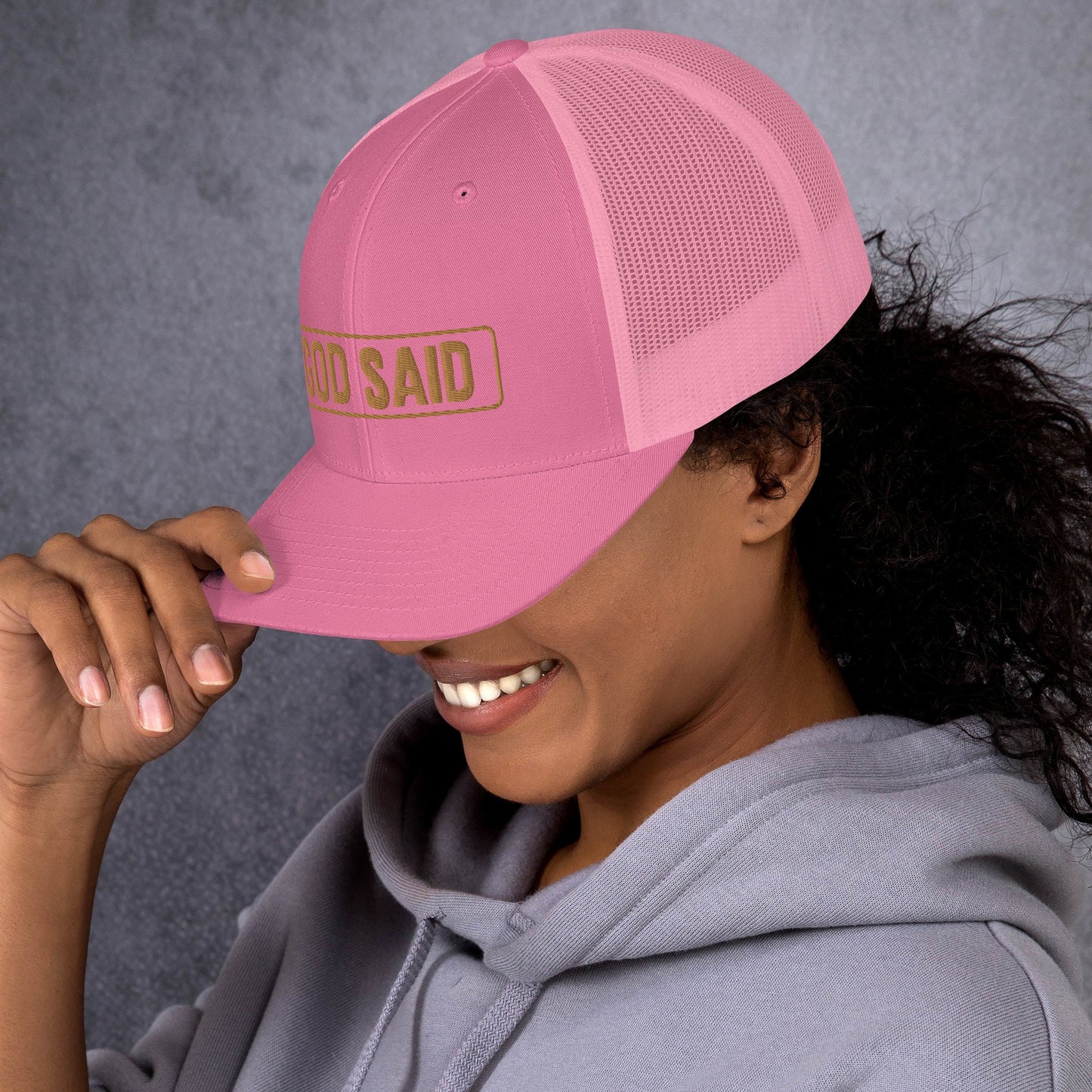 "God Said" Trucker Cap