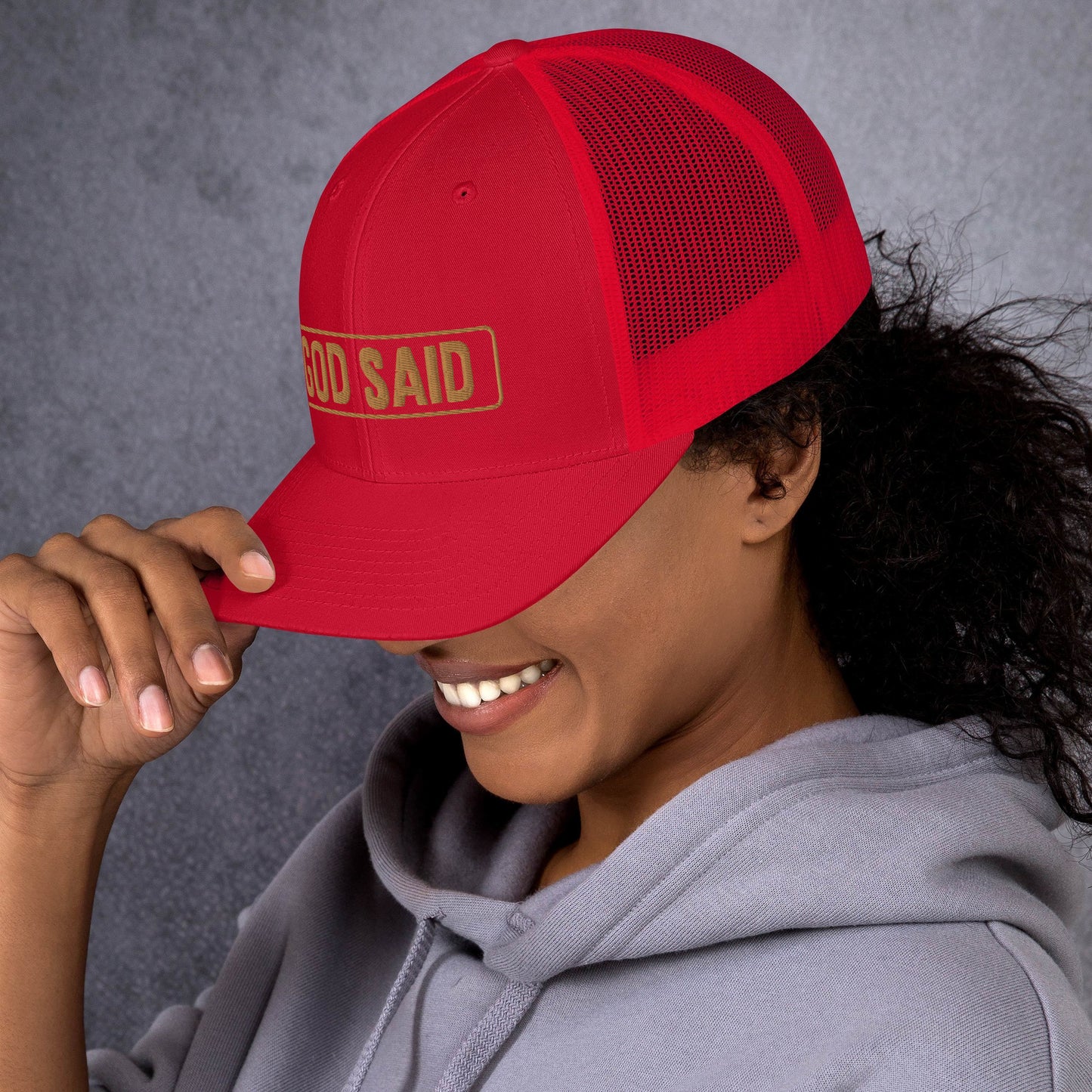 "God Said" Trucker Cap