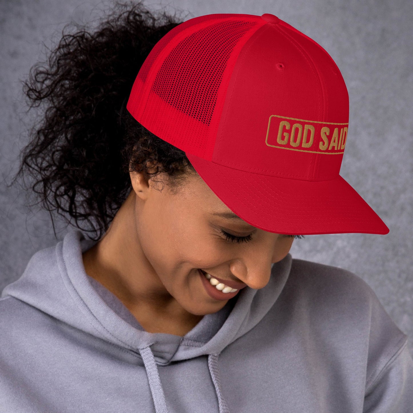 "God Said" Trucker Cap