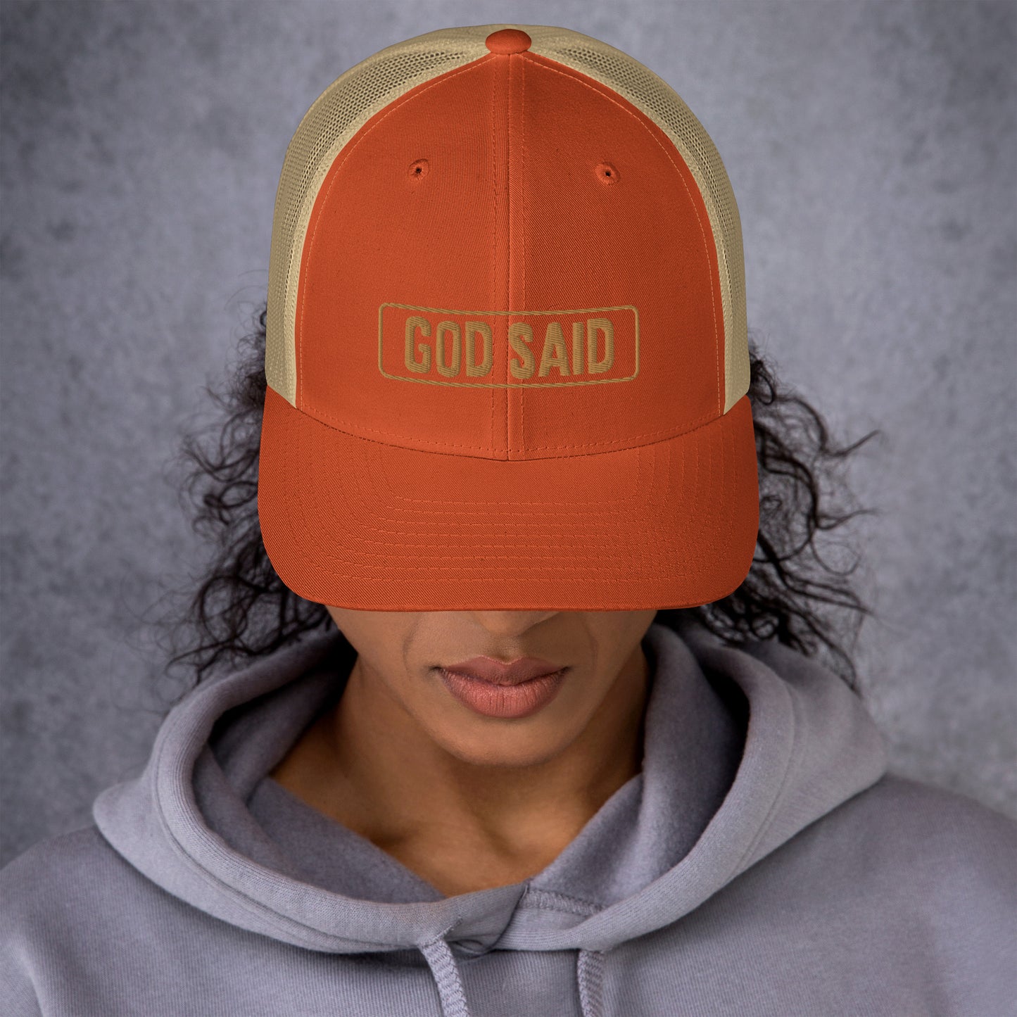 "God Said" Trucker Cap