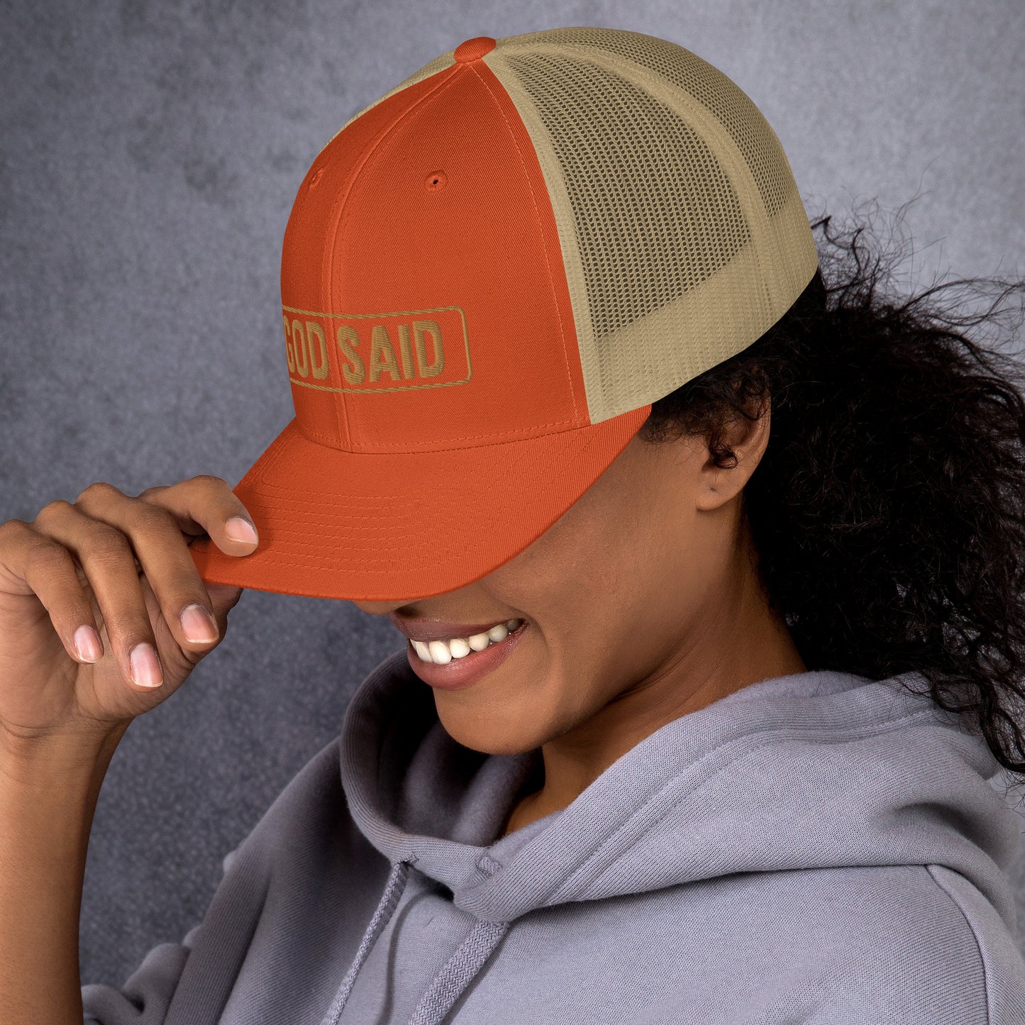 "God Said" Trucker Cap